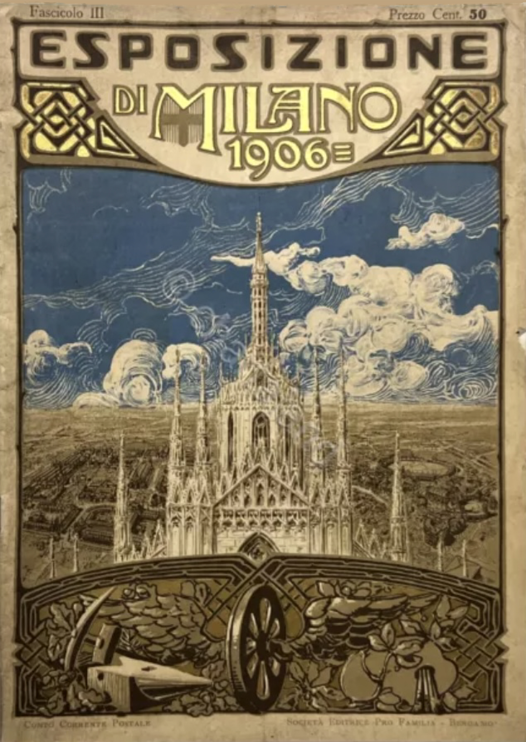 Locandina Esposizione di Milano 1906